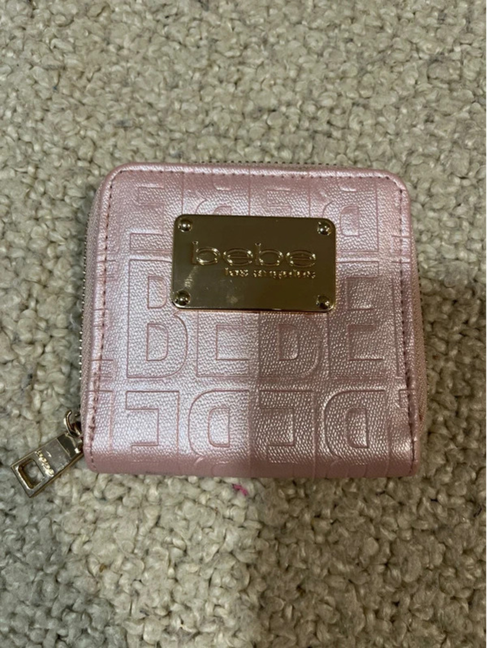 Pink mini wallet bag